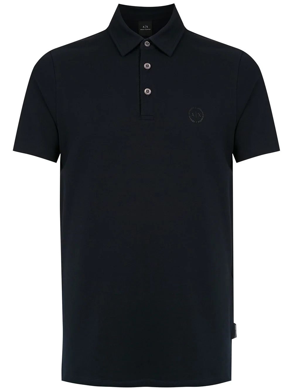 Armani Exchange chest-logo slim-fit polo shirt