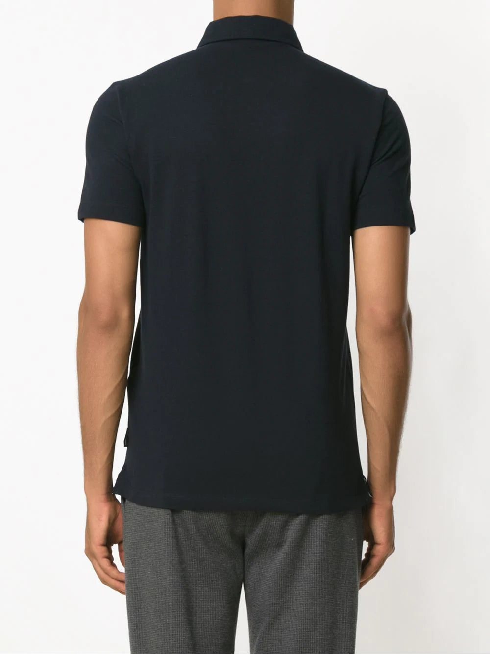 Armani Exchange chest-logo slim-fit polo shirt - Image 3