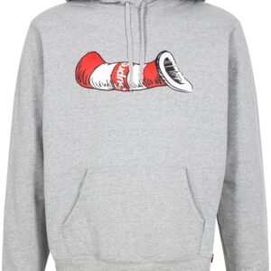 Supreme  Cat in the Hat cotton hoodie