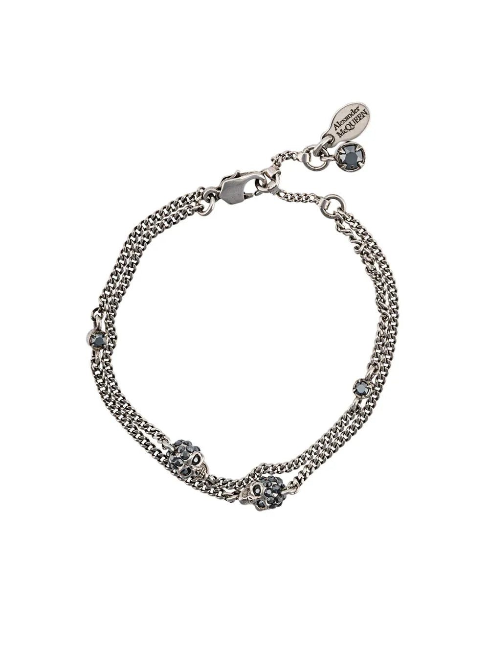 Alexander McQueen skulls bracelet