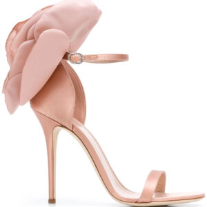 Giuseppe Zanotti  peony appliqué sandals