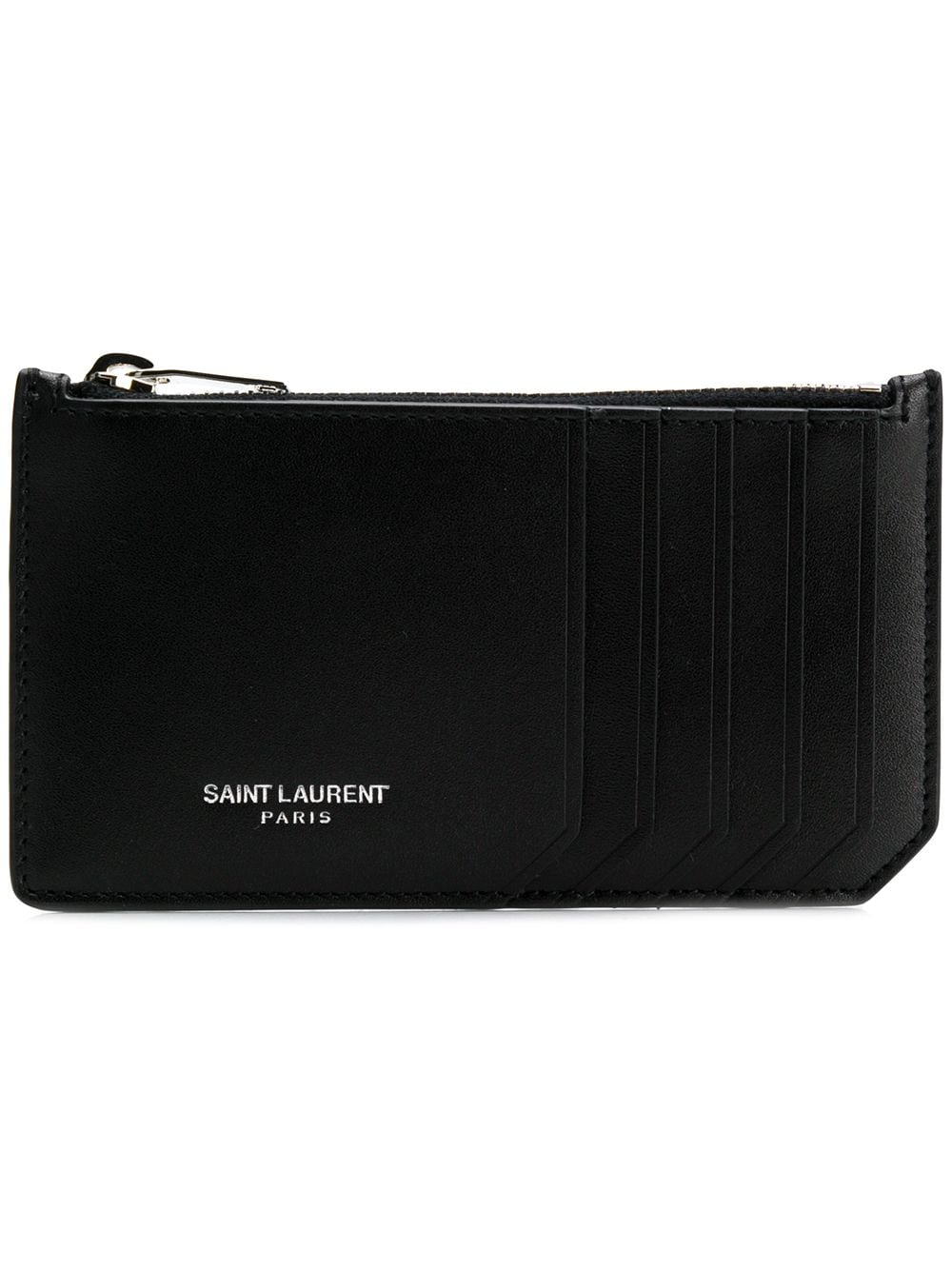 Saint Laurent Paris 5 Fragments zip pouch