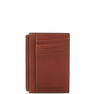 Brunello Cucinelli logo stamp cardholder