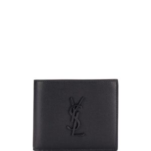 Saint Laurent  Monogram grained wallet