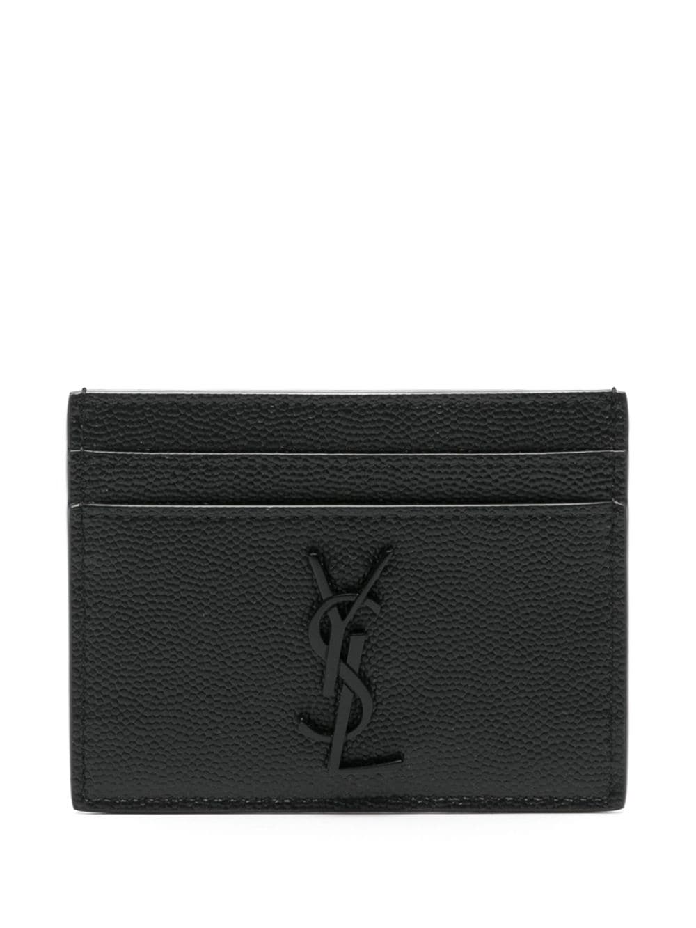 Saint Laurent Cassandre-logo leather cardholder - Image 3