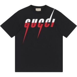 Gucci T-shirt with Gucci Blade print