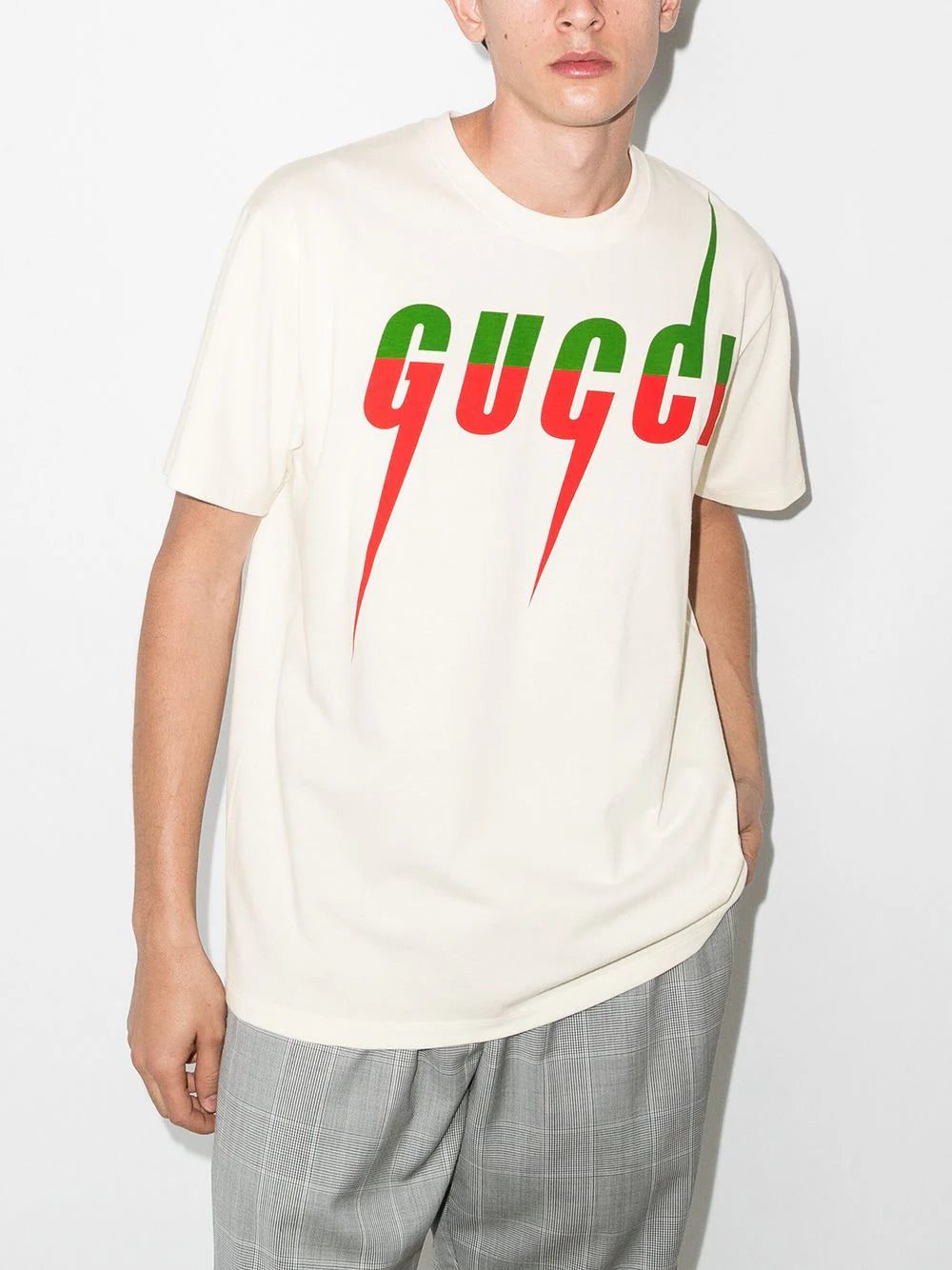 Gucci Gucci Blade cotton T-shirt - Image 2