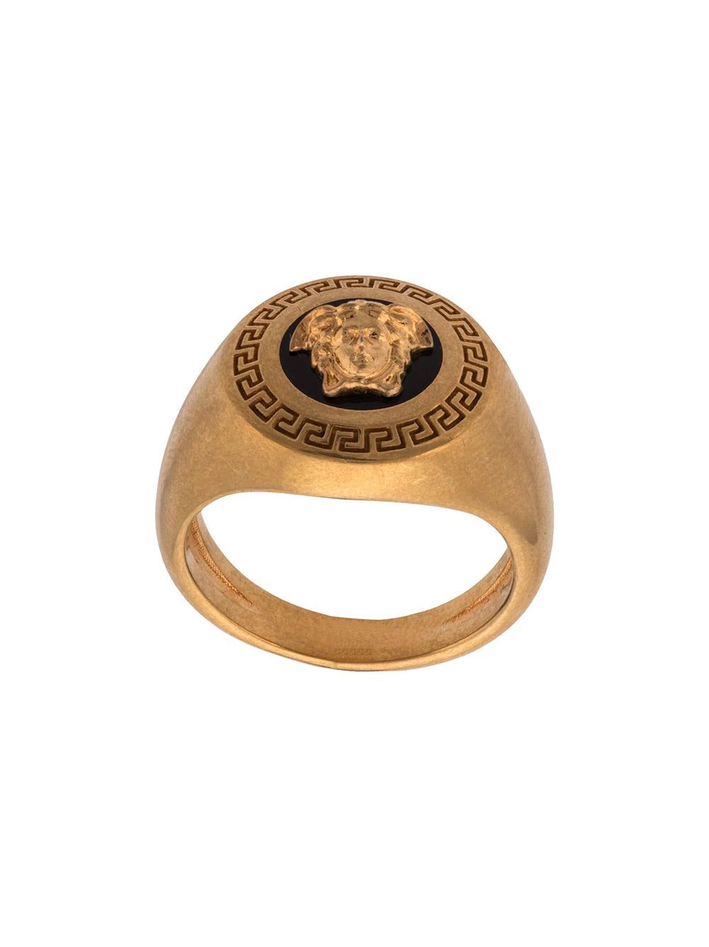 Versace Enamel Icon Medusa Ring