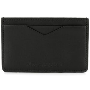 Alexander McQueen ribcage embossed cardholder