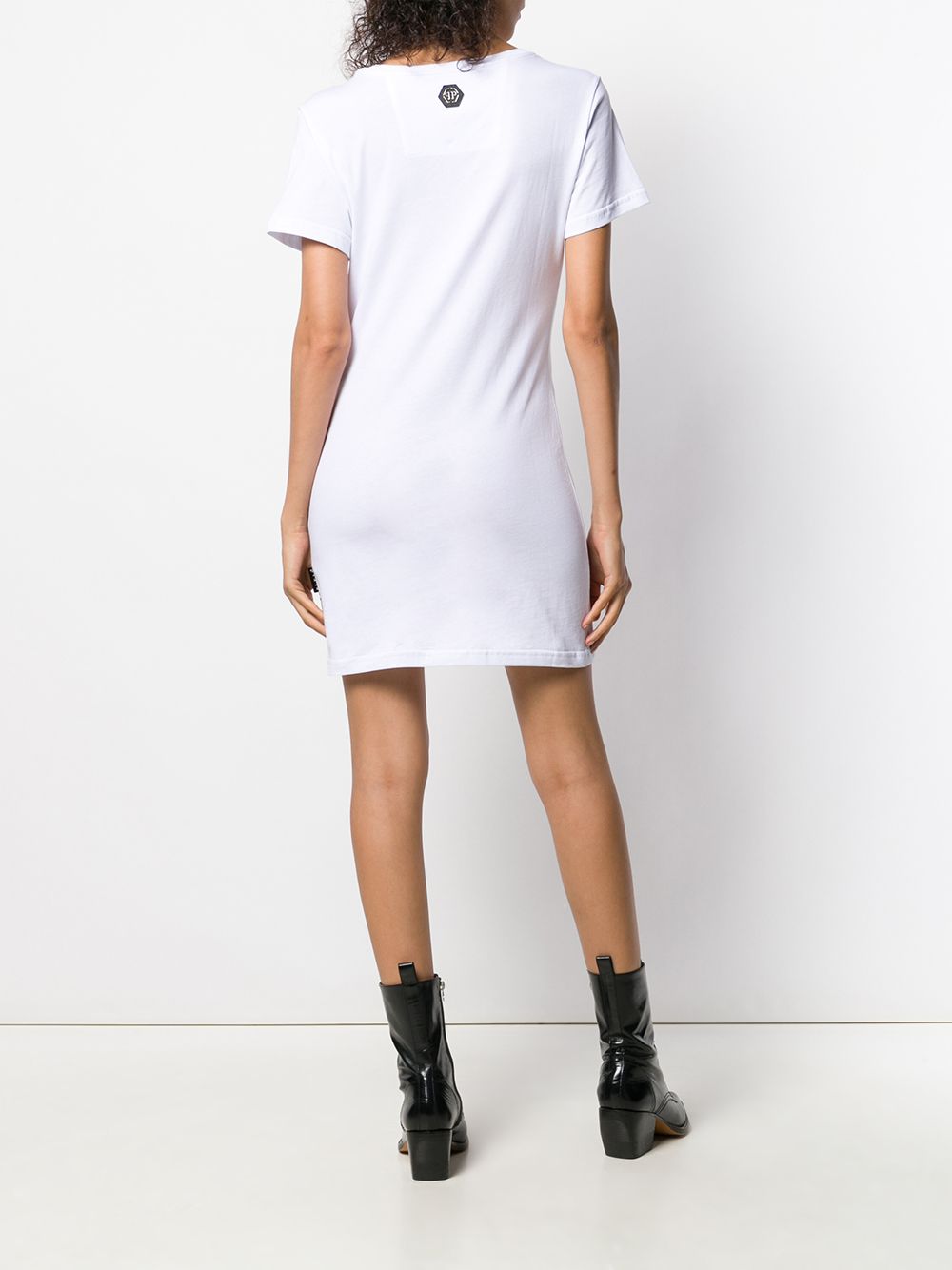 Philipp Plein embellished T-shirt - Image 4