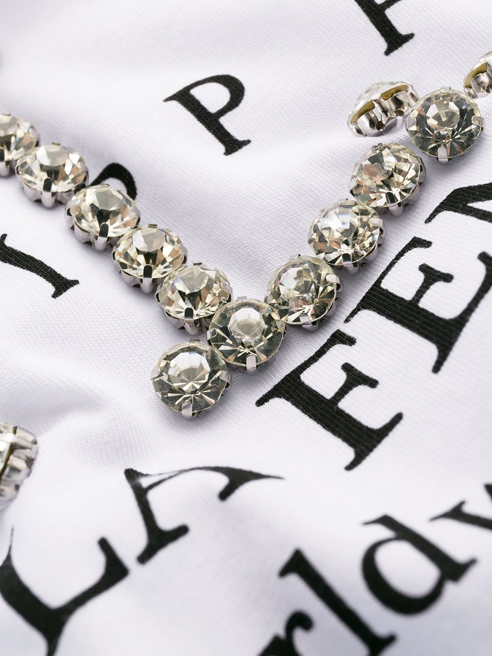 Philipp Plein embellished T-shirt - Image 6