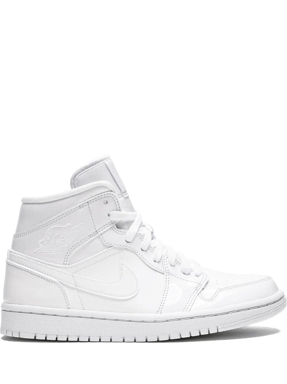 Jordan Air Jordan 1 Mid triple white patent leather