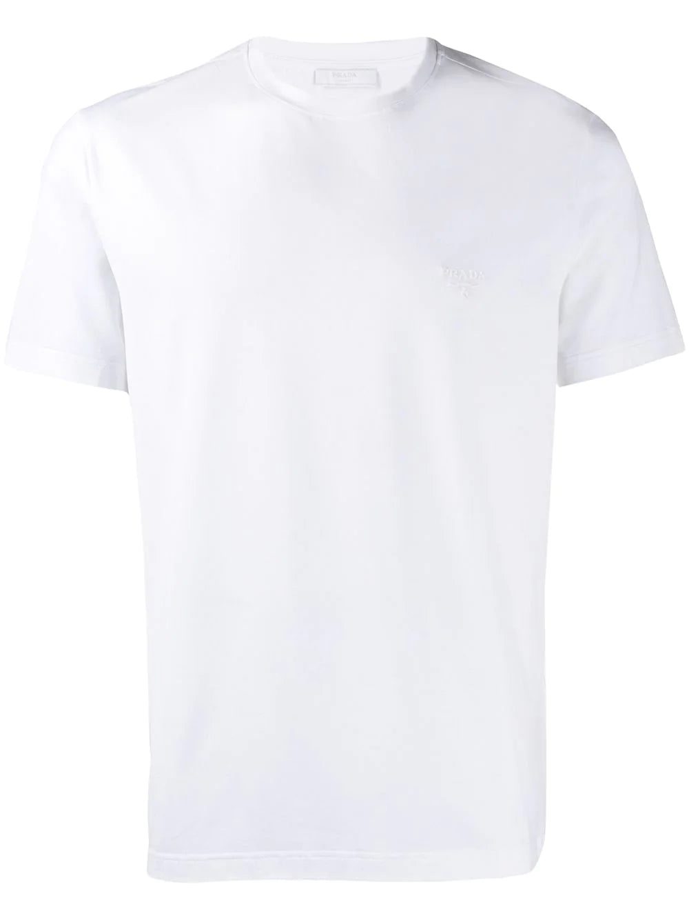 Prada embroidered logo T-shirt