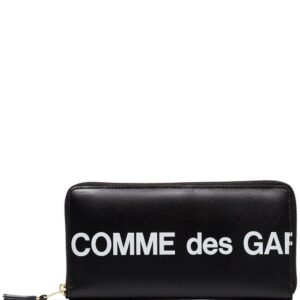 Comme Des Garçons Wallet logo-print continental wallet