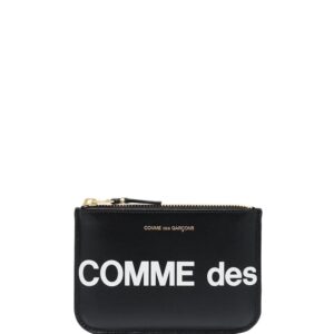 Comme Des Garçons Wallet small logo-print pouch