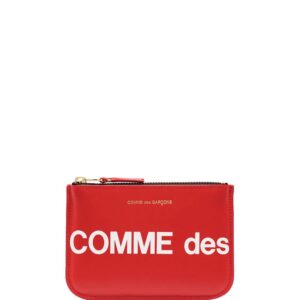 Comme Des Garçons Wallet small logo-print pouch