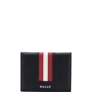Bally logo stripe wallet