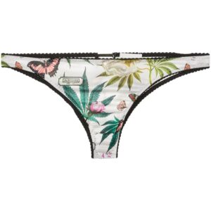 Fleur Du Mal  Botanical-print cheeky