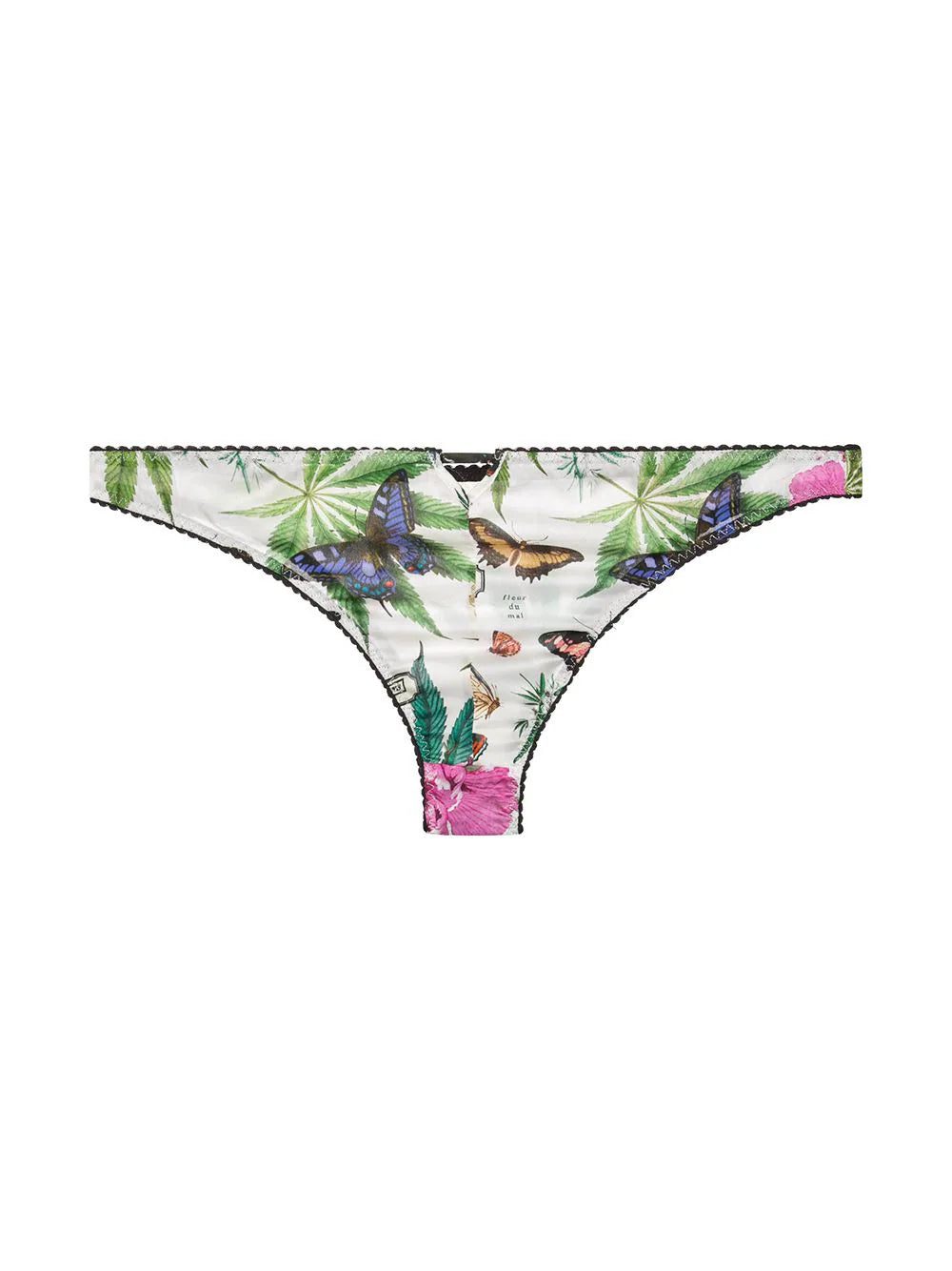 Fleur Du Mal Botanical-print cheeky - Image 2
