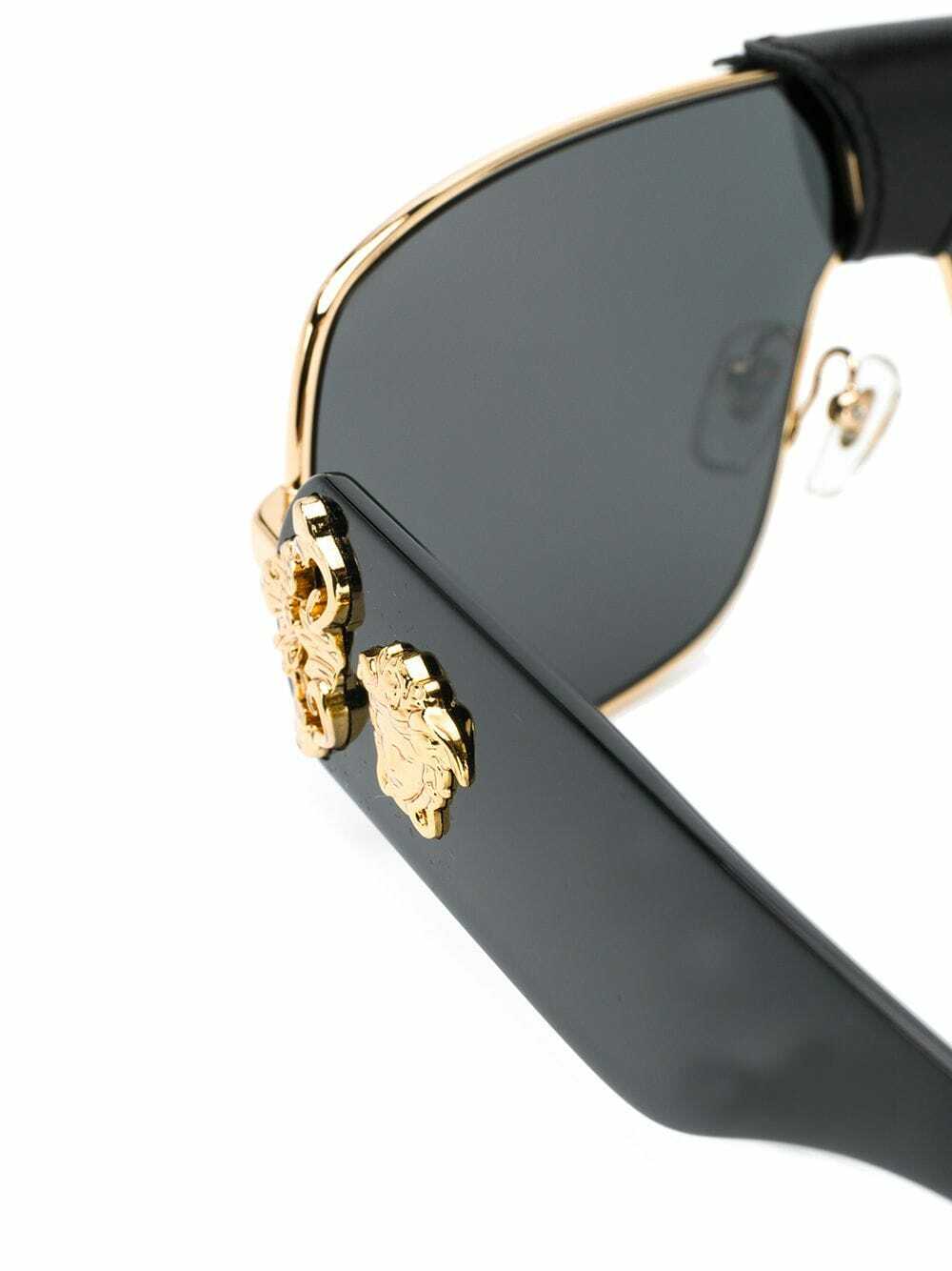 Versace Eyewear squared Baroque sunglasses - Image 3