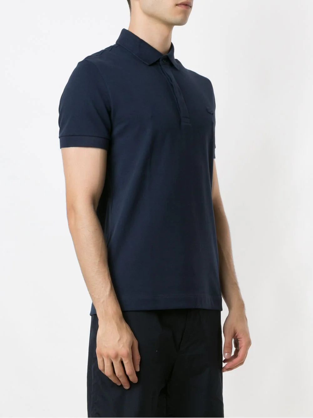 Lacoste logo patch polo shirt - Image 3