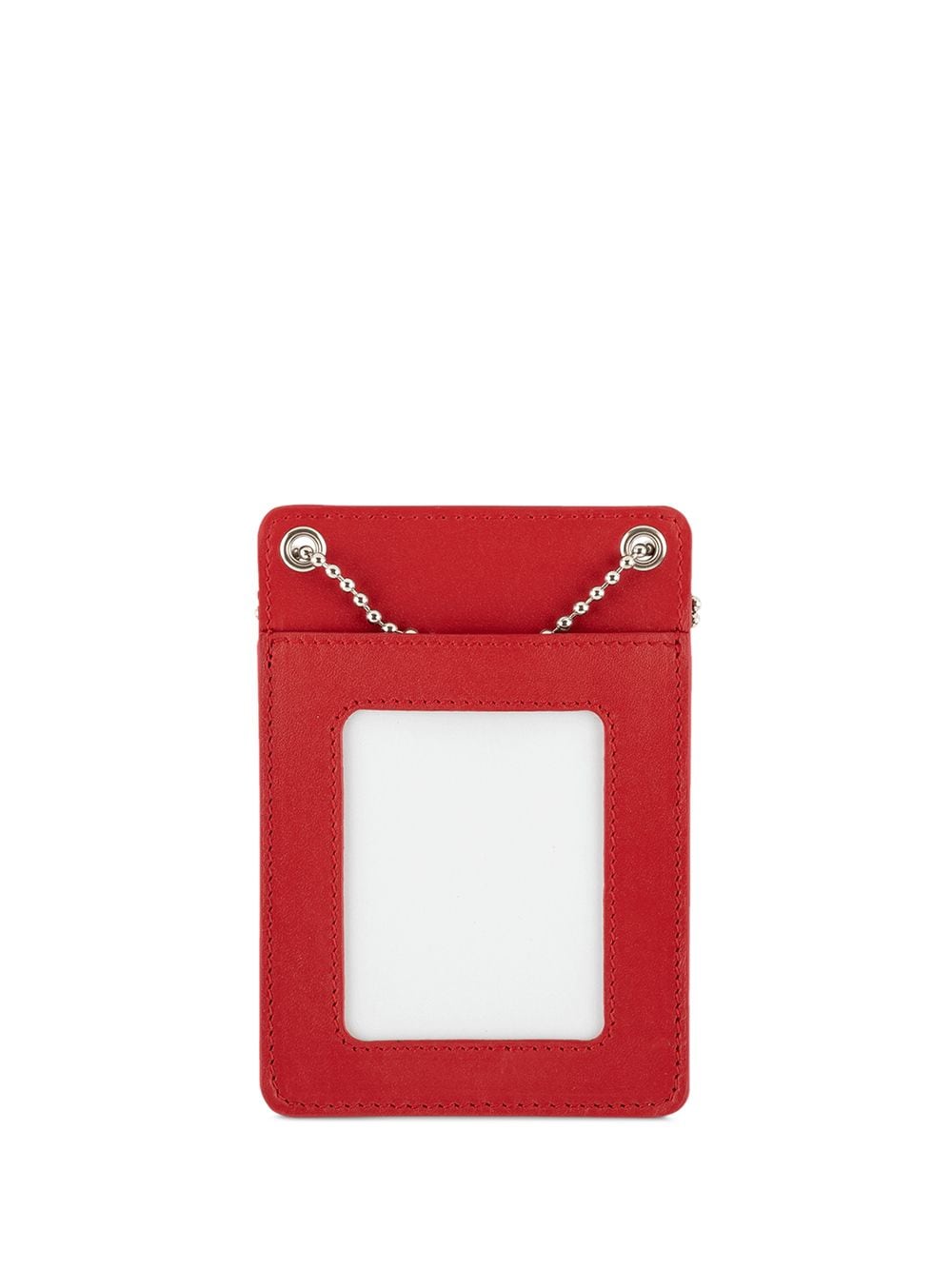 Supreme debossed-logo leather ID holder - Image 2