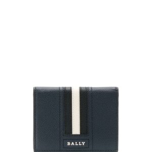 Bally logo stripe wallet