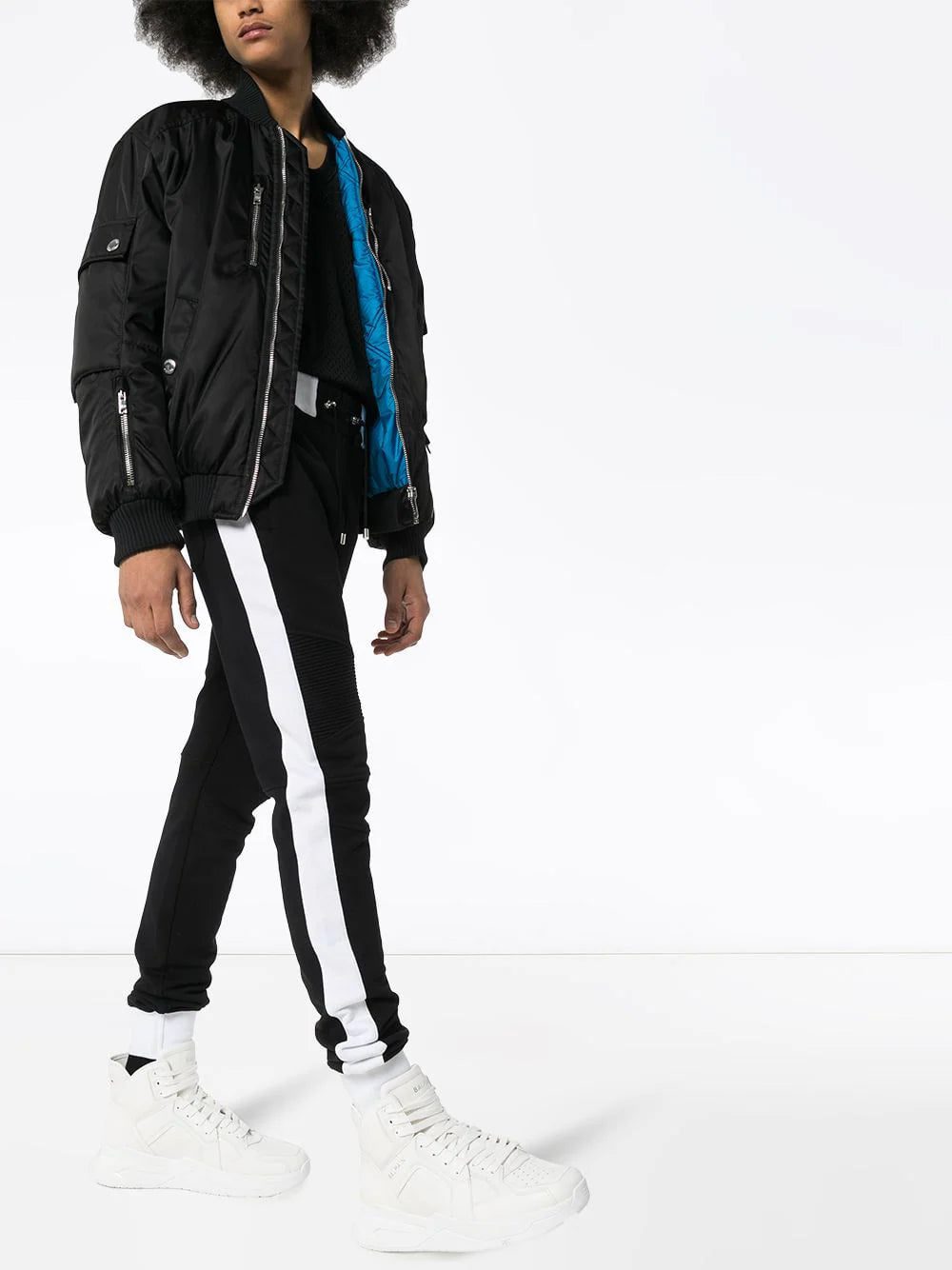 Balmain logo print track pants - Image 2