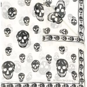 Alexander McQueen all-over skull print scarf