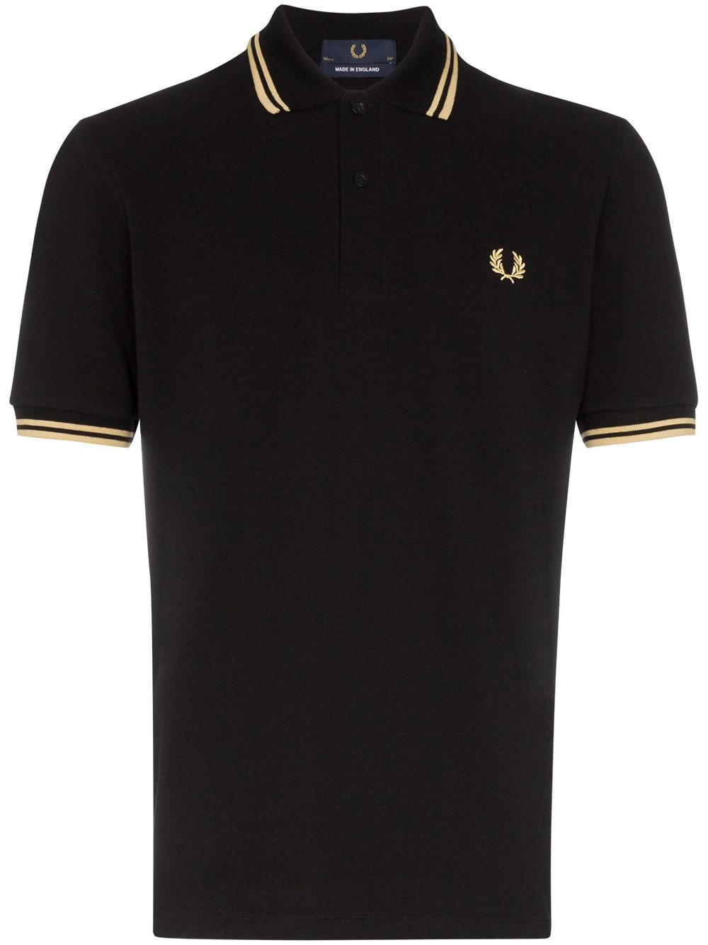 Fred Perry stripe-trimmed polo shirt