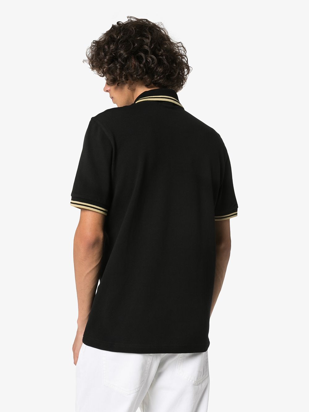Fred Perry stripe-trimmed polo shirt - Image 4
