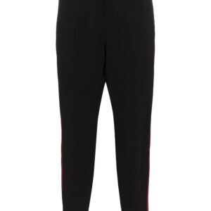 Alexander McQueen  logo tape track pants
