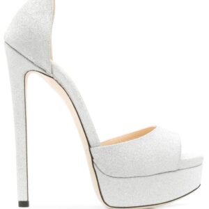 Jimmy choo  Max 150mm glitter sandals