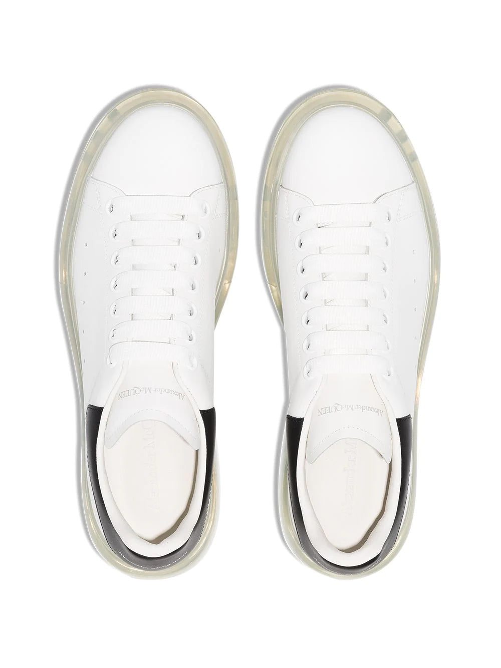 Alexander McQueen oversized leather platform sneakers - Image 4