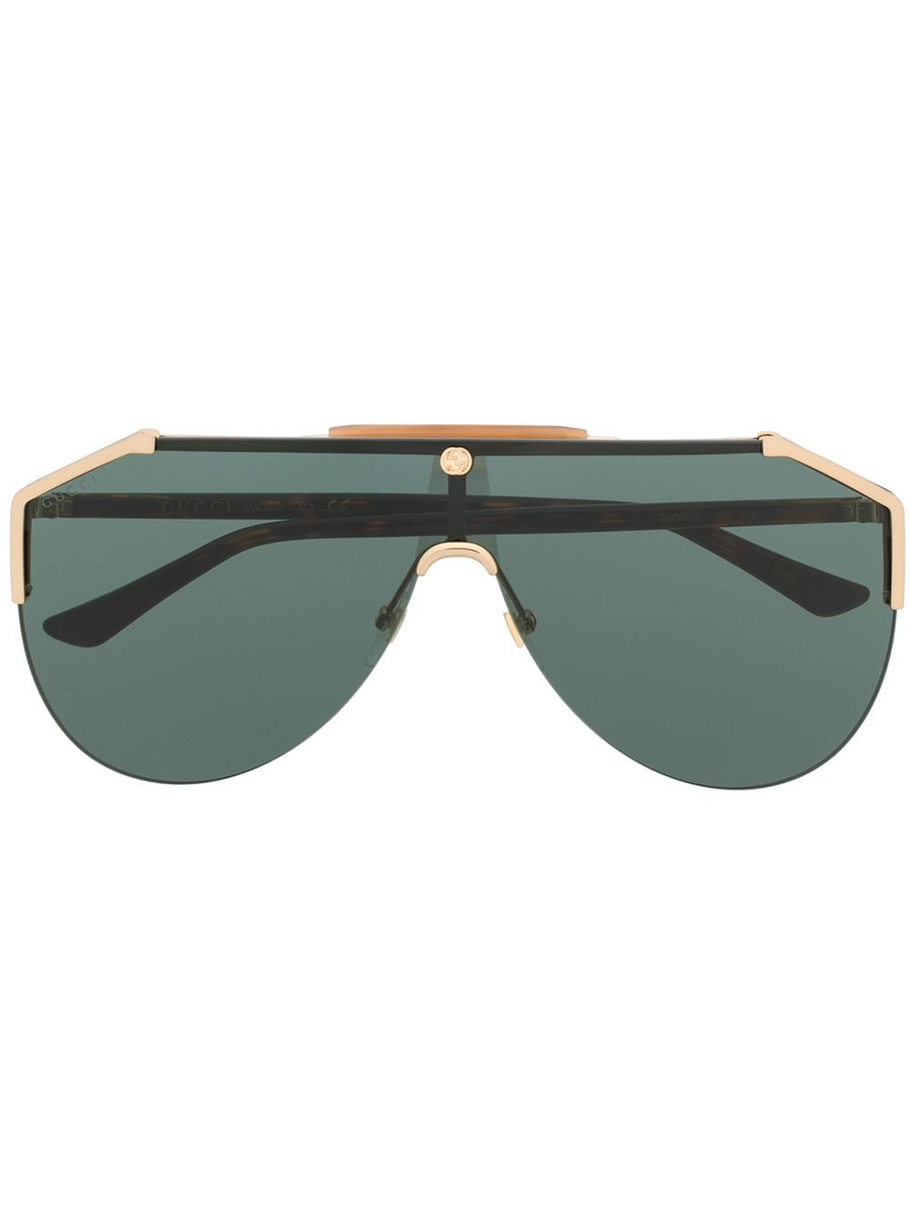 Gucci Eyewear tinted shield-frame sunglasses