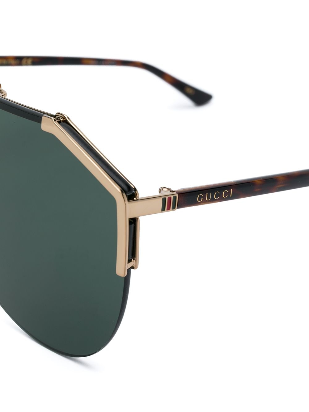 Gucci Eyewear tinted shield-frame sunglasses - Image 3