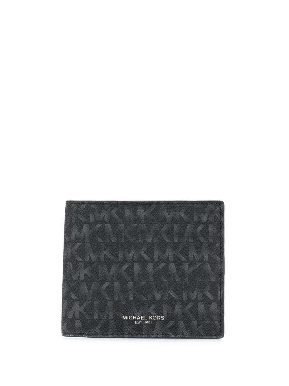 Michael Kors logo print billfold wallet