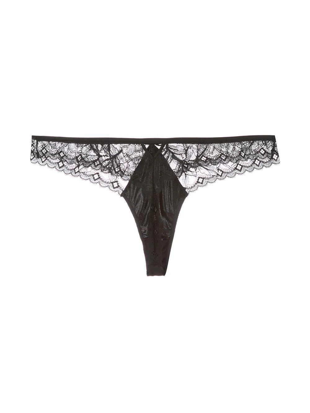 Fleur Du Mal Gardenia lace thong - Image 2
