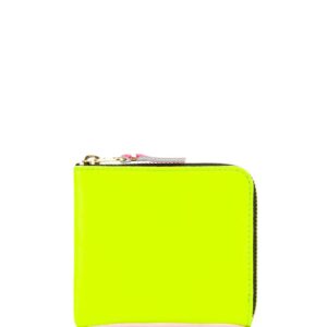 Comme Des Garçons Wallet  Super Fluo zip-around wallet