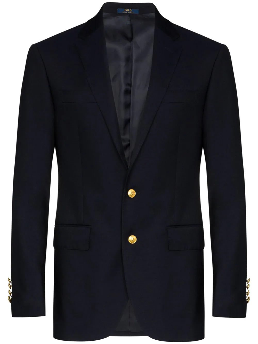 Polo Ralph Lauren single-breasted twill blazer