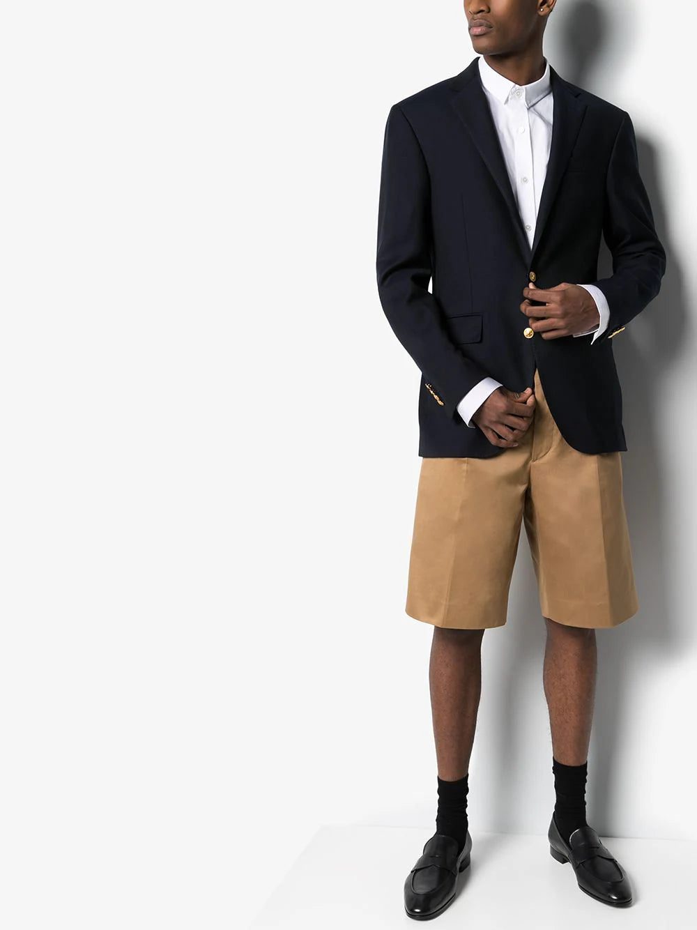 Polo Ralph Lauren single-breasted twill blazer - Image 2