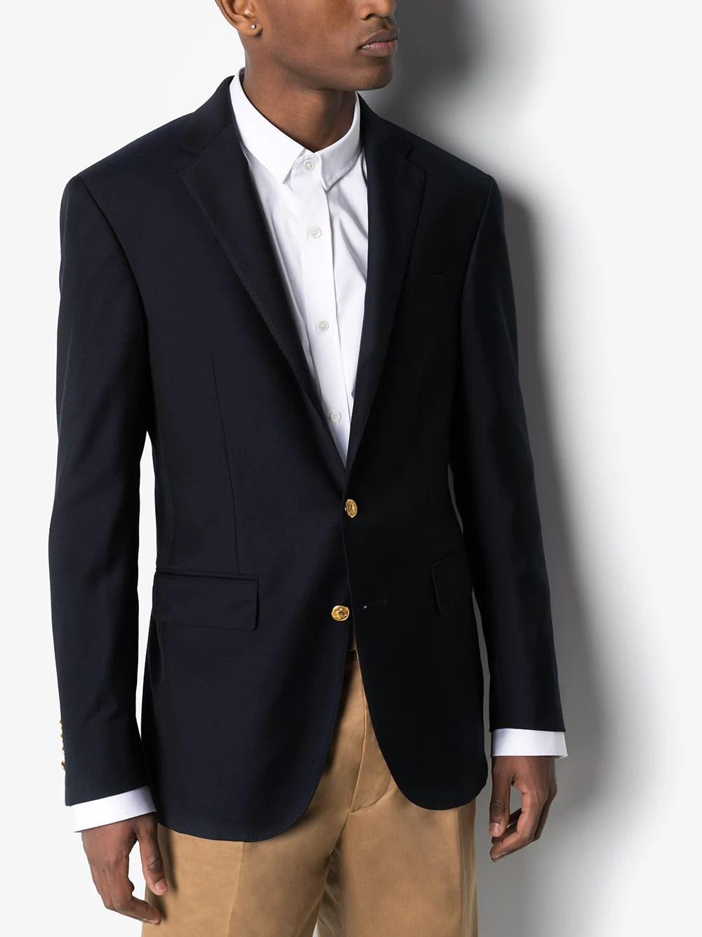 Polo Ralph Lauren single-breasted twill blazer - Image 3