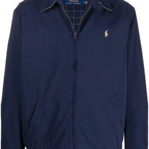 Polo Ralph Lauren  embroidered logo zip-up jacket