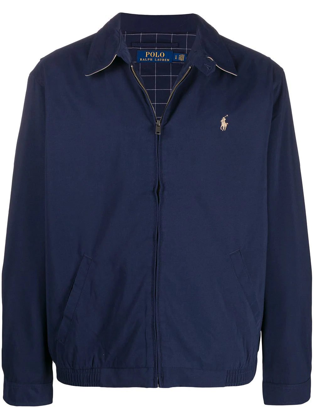 Polo Ralph Lauren embroidered logo zip-up jacket