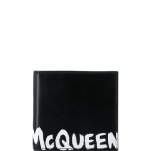Alexander McQueen logo print wallet