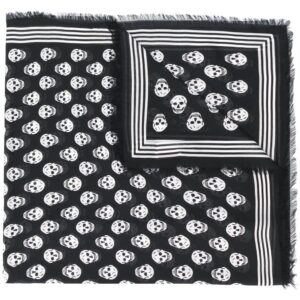 Alexander McQueen  skull-print scarf