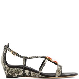 Giuseppe Zanotti  Adelaide python-print sandals