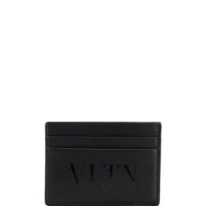 Valentino Garavani VLTN logo print cardholder