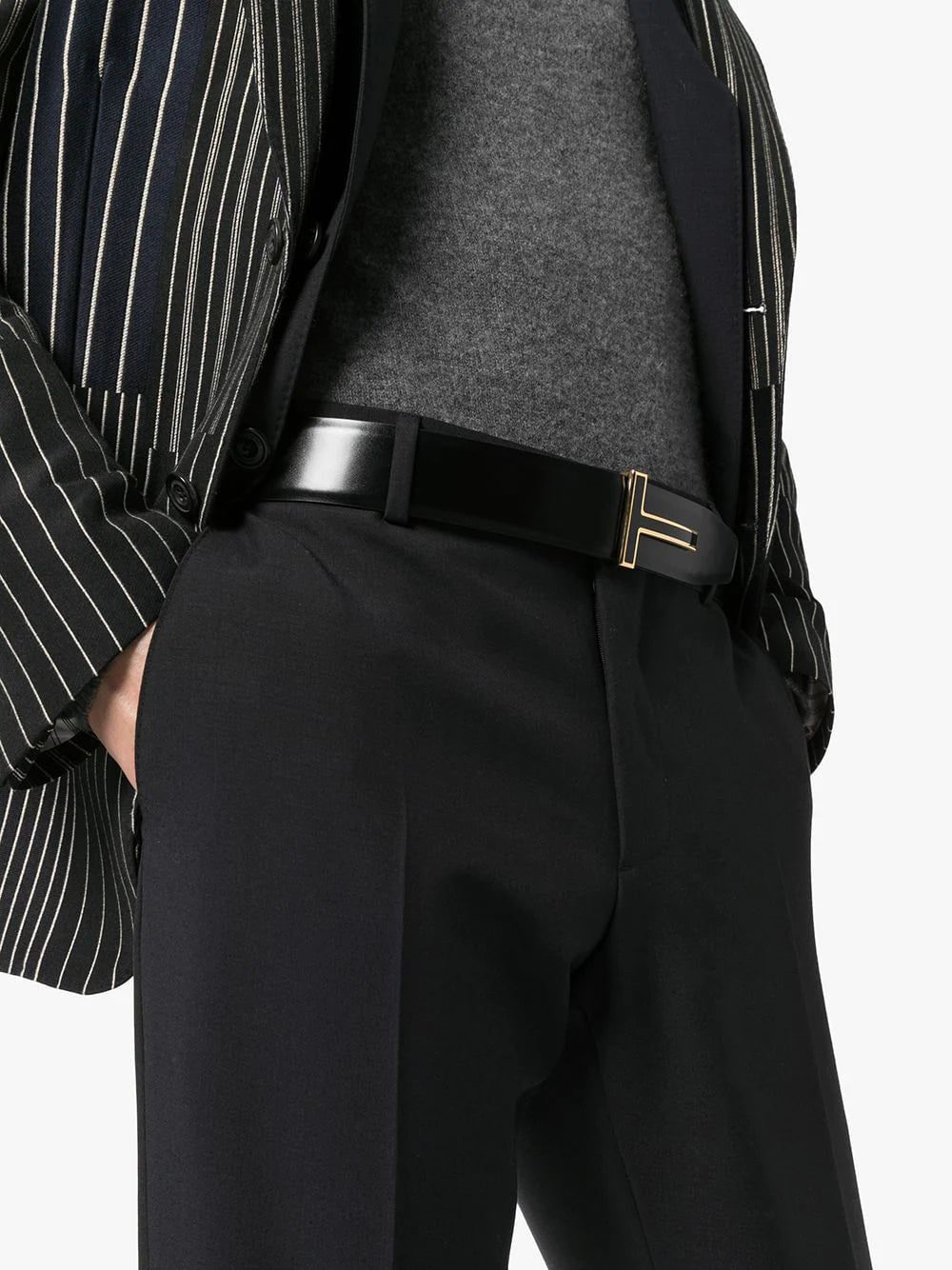 Tom Ford reversible leather belt - Image 2