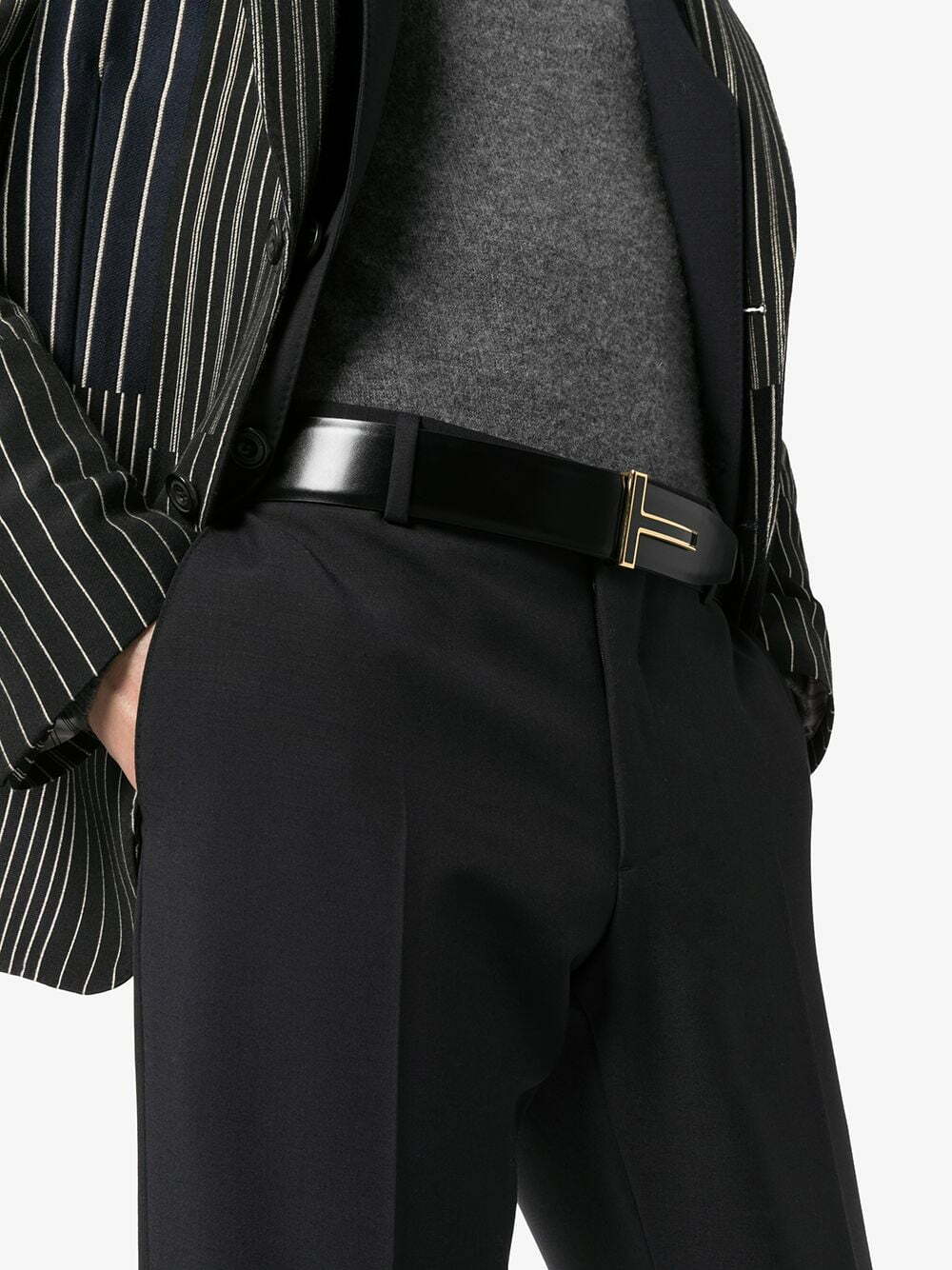 Tom Ford reversible leather belt - Image 2